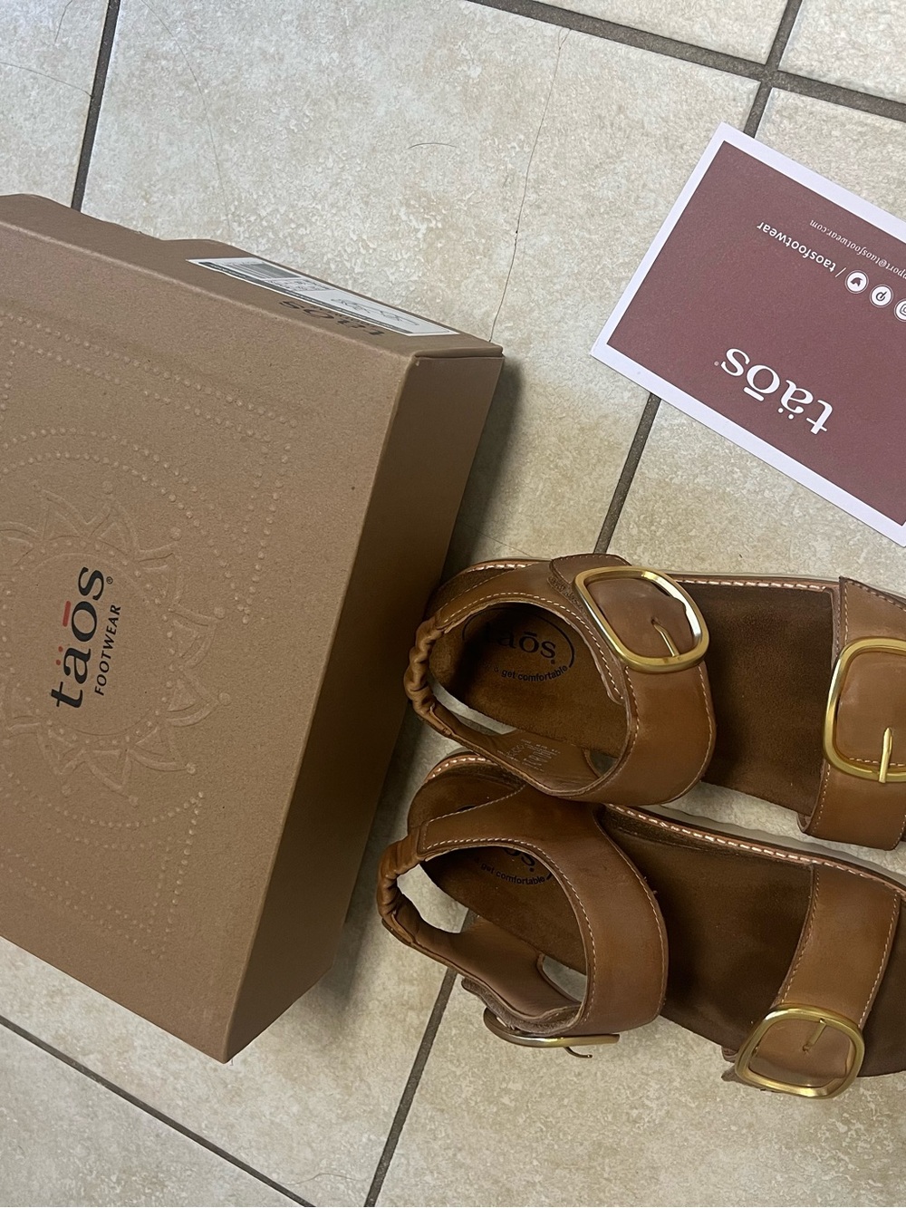 Taos Leather Sandals - Picture 6 of 7